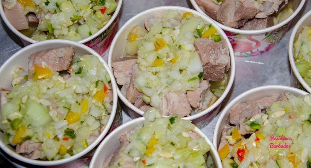 Pudding and souse 