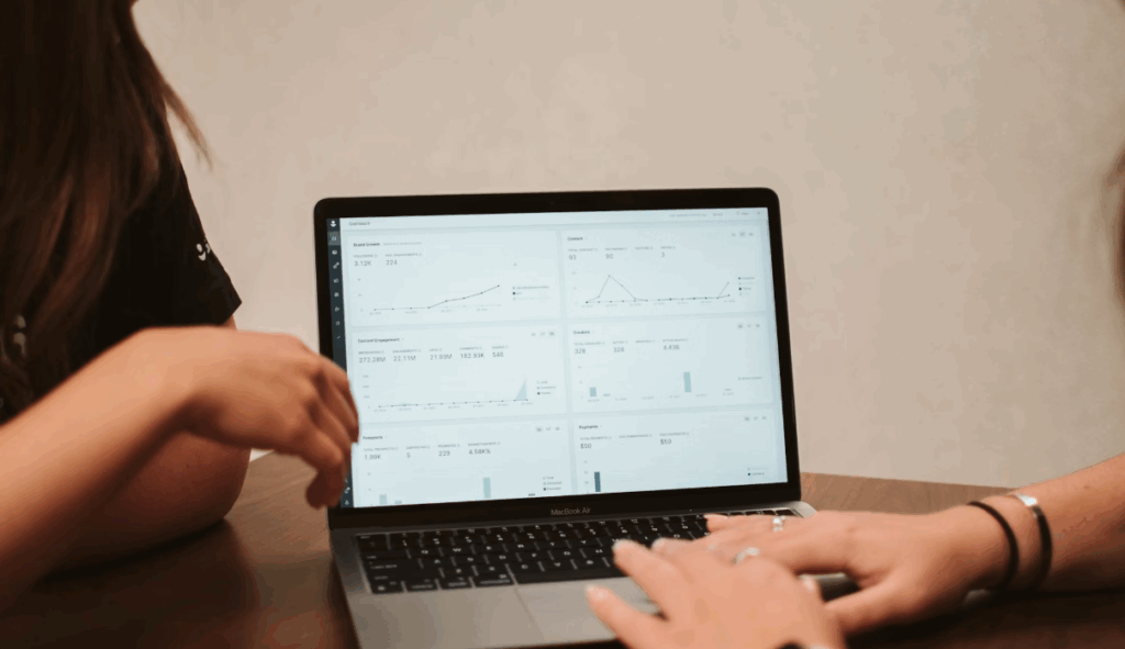Image of data analysis for answer engine reporting