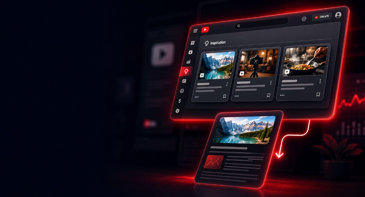 The Content Idea You’re Missing — And How YouTube Studio’s Inspiration Tab Finds It First